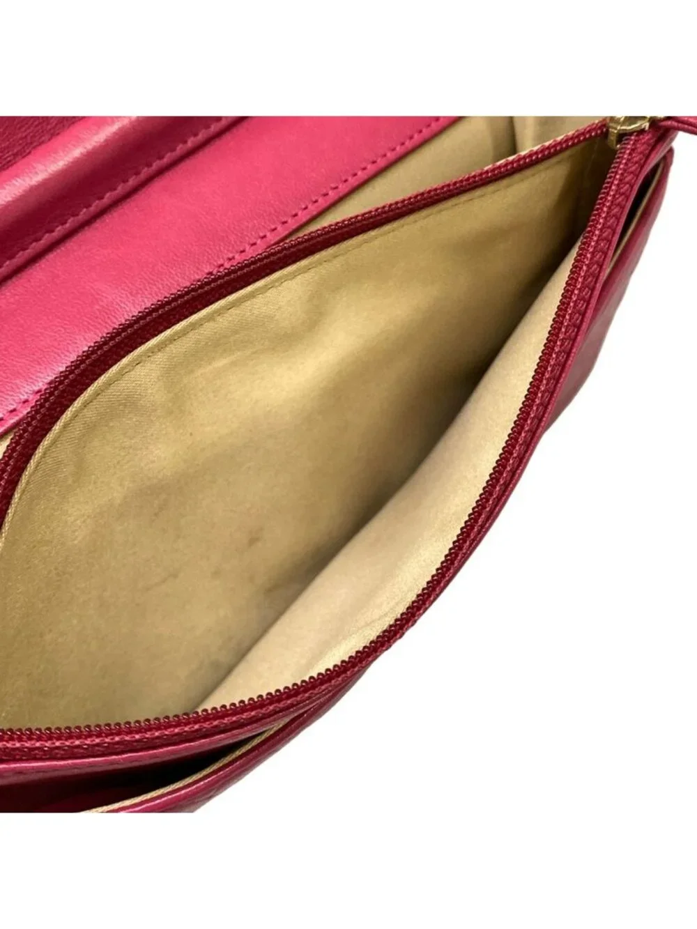 Chanel Wallet Camellia Pink Chain Matte Gold Lambskin Shoulder Bag